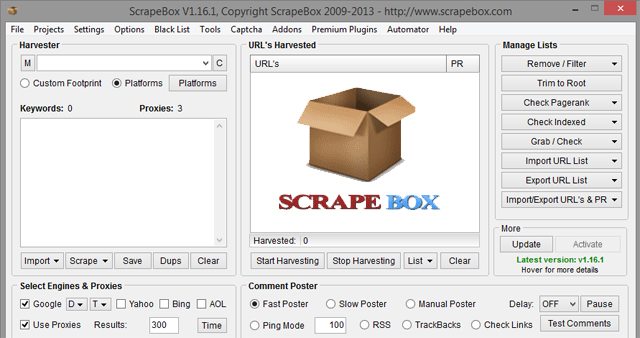 با استفاده از Scrapebox اقدام به لینک سازی نمایید
